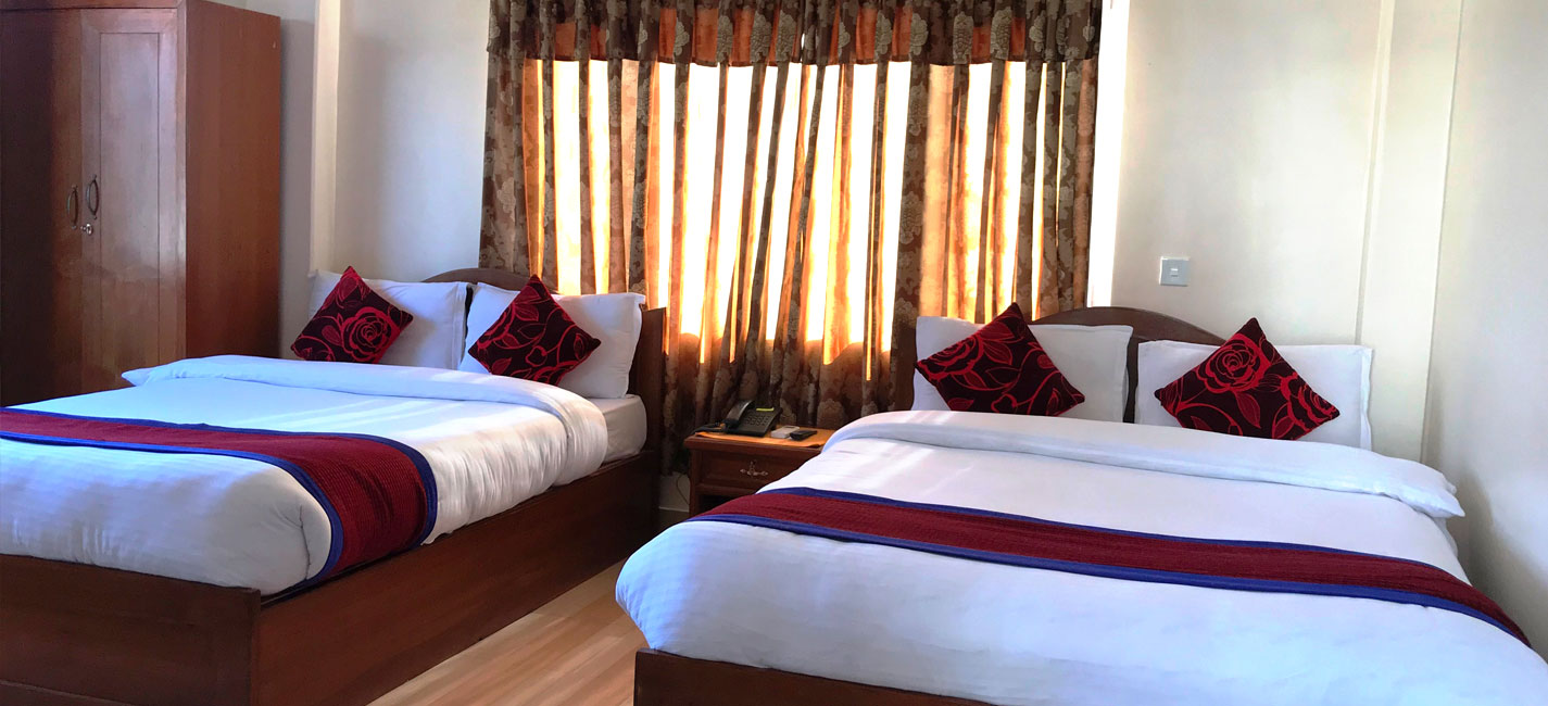 Hotel centrally located touristic area in Lake side, Pokhara Nepal. 